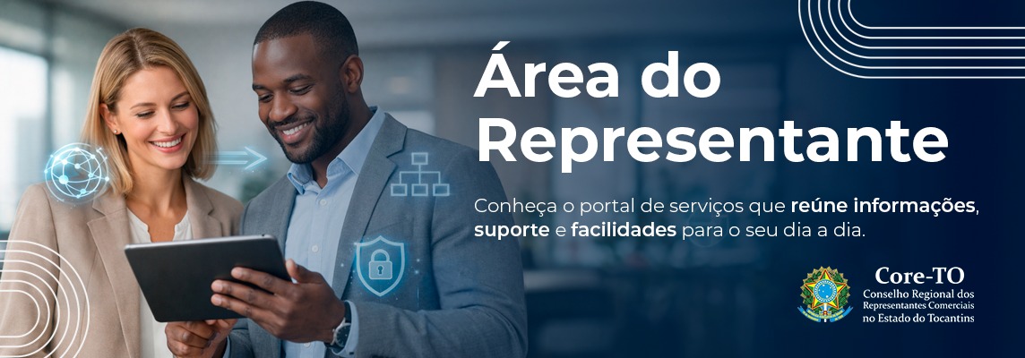 Acesse Área do Representante