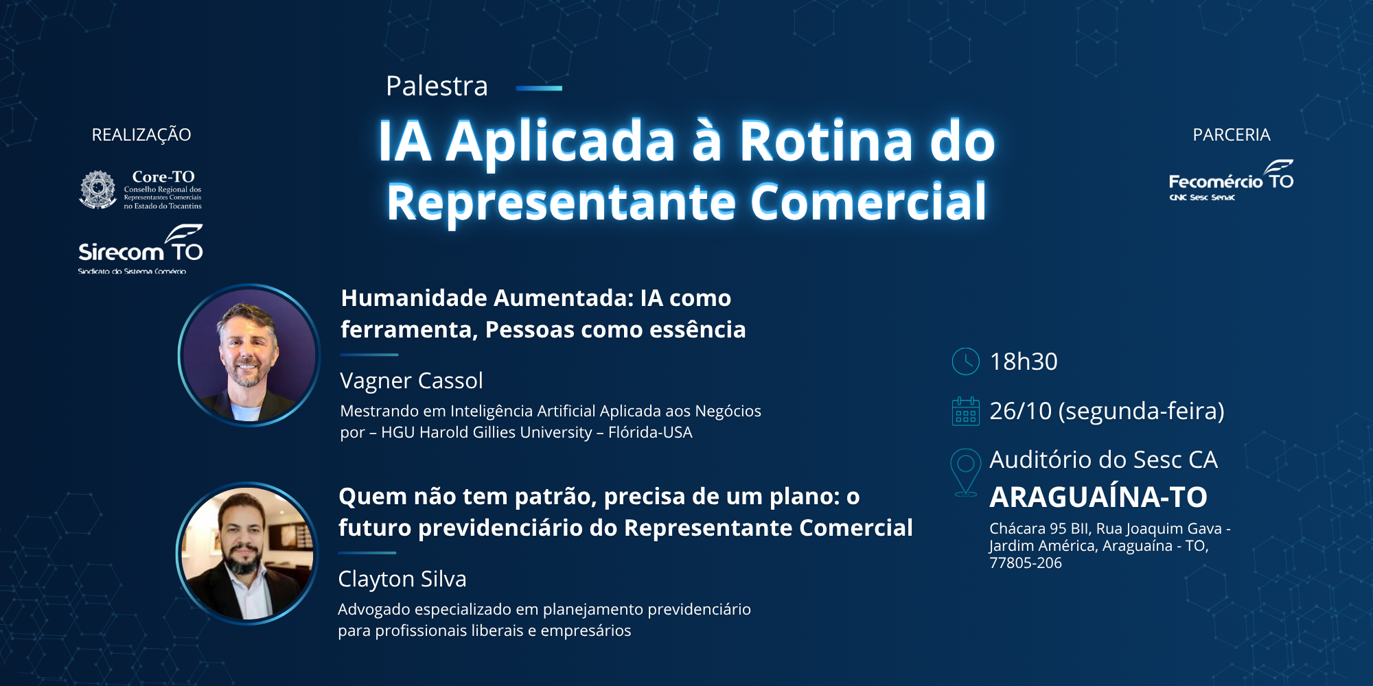 Link de inscrição do evento